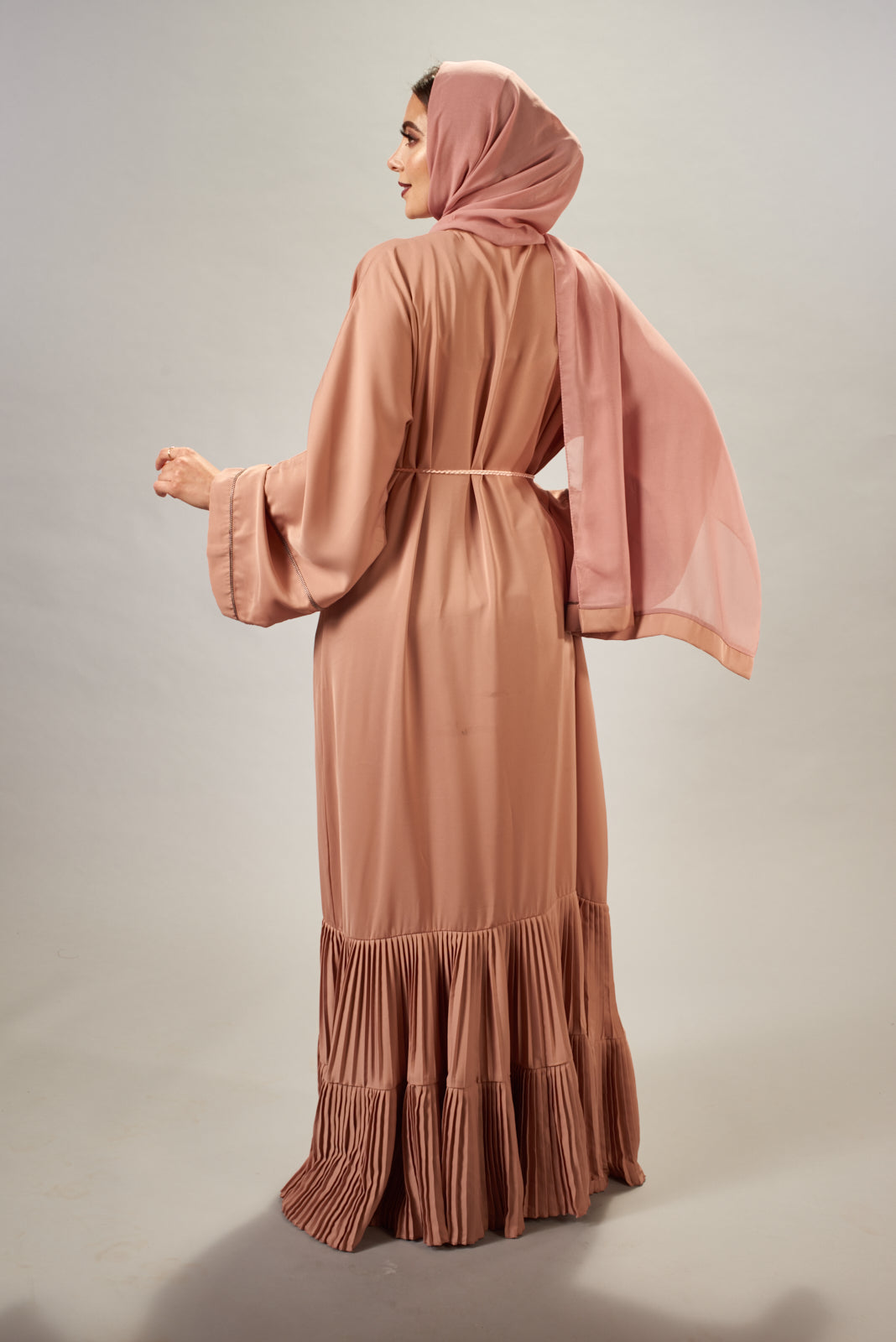 Sofia pleated elegant Abaya