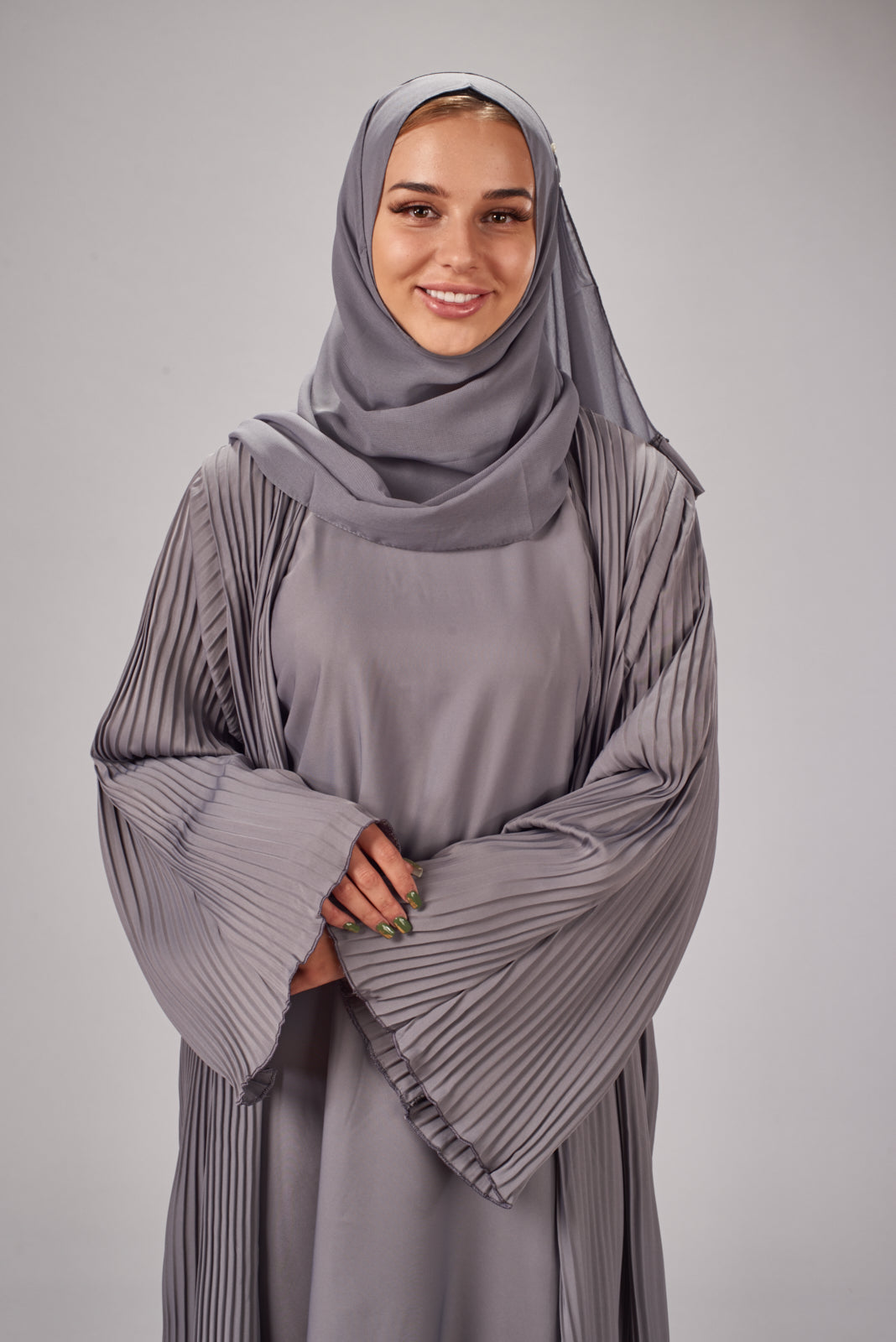 Sabrina crinkle Abaya